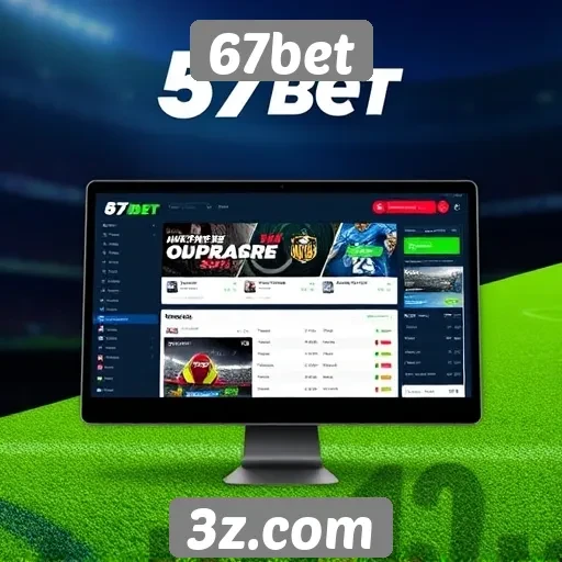 Experiência do usuário na navegação do 67bet